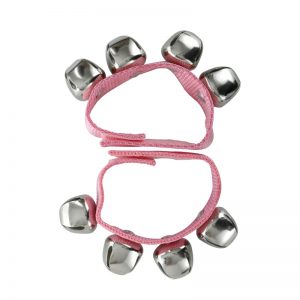 Trax Wrist Bells Pink