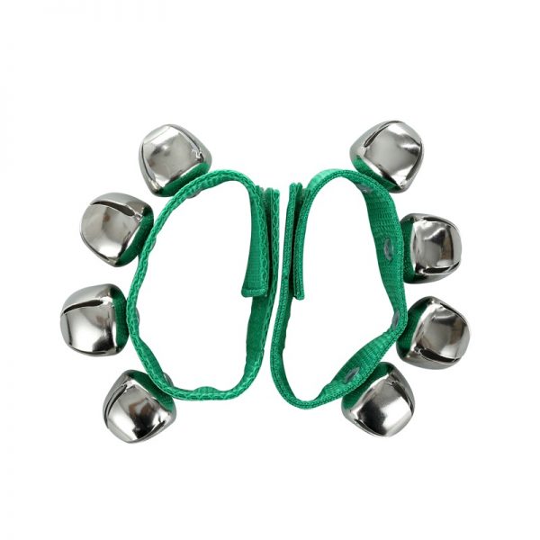 Trax Wrist Bells Green