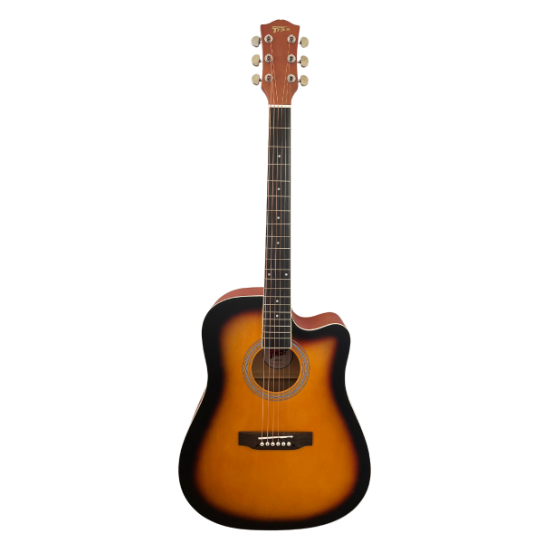 Trax MA41N Dreadnought Acoustic Guitar Sunburst Matt