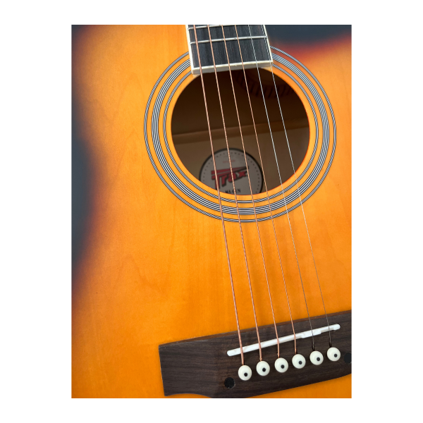 Trax MA41N Dreadnought Acoustic Guitar Sunburst Matt