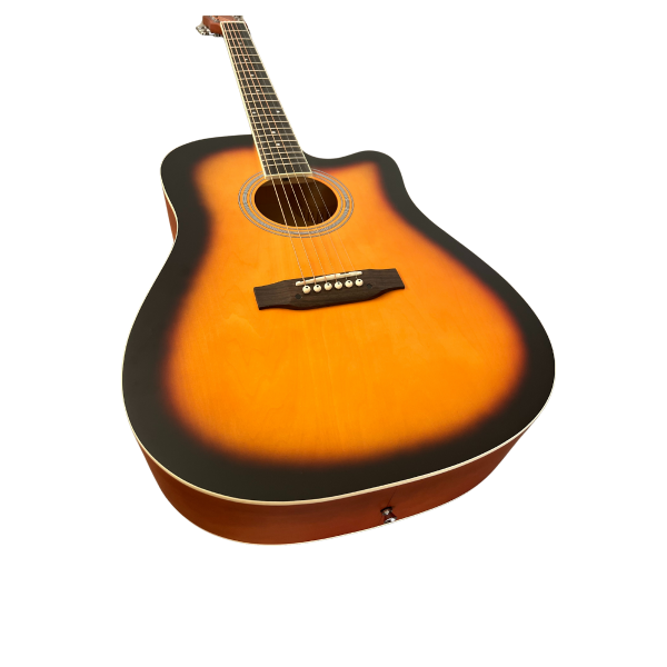 Trax MA41N Dreadnought Acoustic Guitar Sunburst Matt