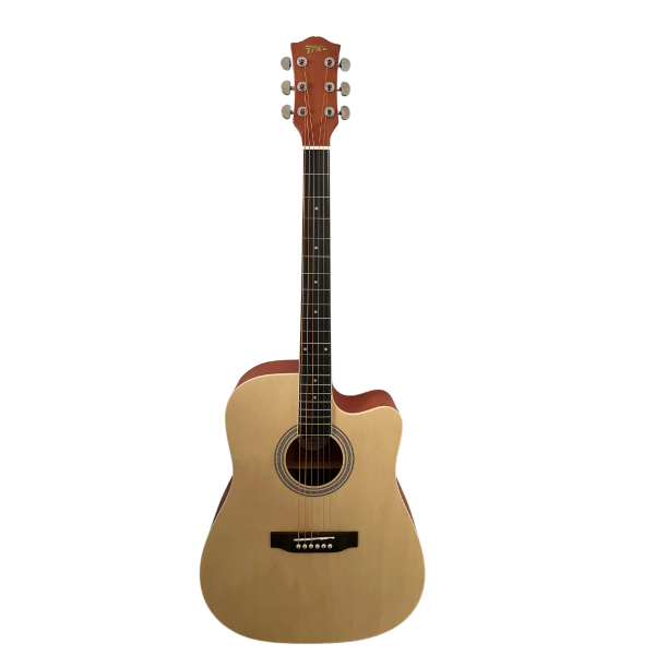 Trax MA41Q Dreadnought Acoustic Guitar Natural