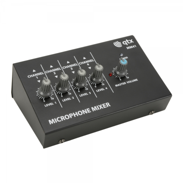 QTX MM41 Mini Microphone Mixer