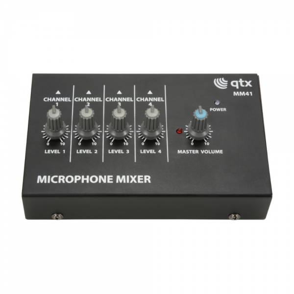 QTX MM41 Mini Microphone Mixer