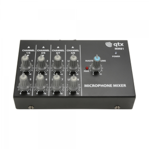 QTX MM81 Mini Microphone Mixer