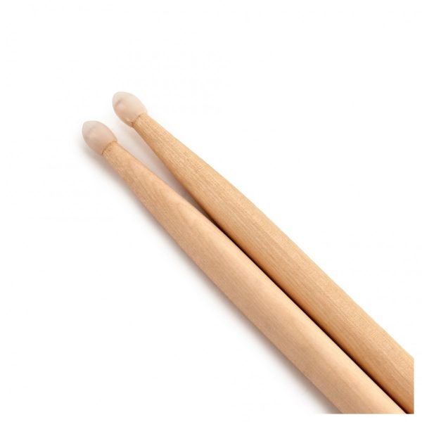 Trax 7A Maple Drumsticks Nylon Tip 3 Pack