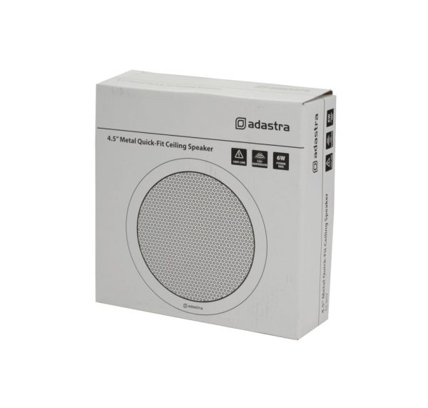 Adastra EC46V 4.5" Metal Quick Fit Ceiling Speaker 100V
