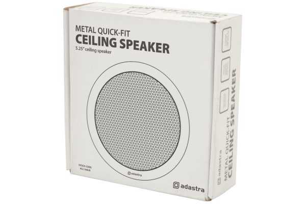 Adastra EC56V 5.25" Metal Quick Fit Ceiling Speaker 100V