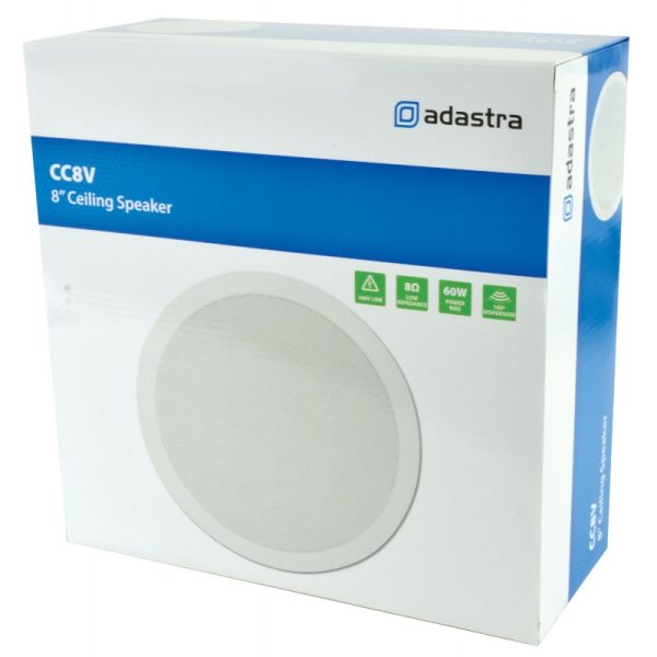 Adastra CC8V 8'' 2 Way Ceiling Speaker 100V