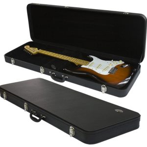 CNB EC22 Rectangular Light Wood Electric Guitar Case