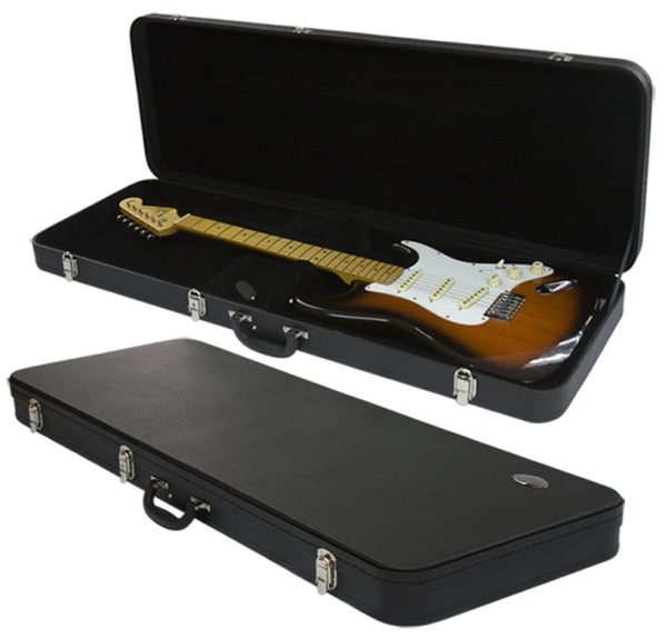 CNB EC22 Rectangular Light Wood Electric Guitar Case