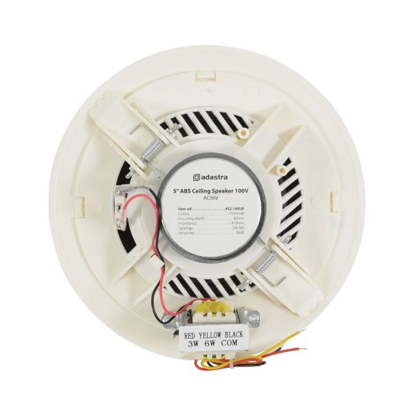 Adastra AC56V 100V ABS Ceiling Speaker