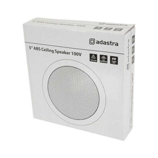 Adastra AC56V 100V ABS Ceiling Speaker