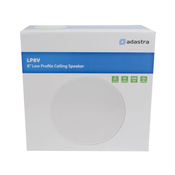 Adastra LP8V 8'' 100V Low Profile Ceiling Speaker