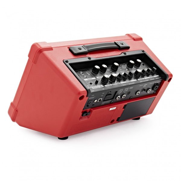 Boss Cube Street 2 Battery Powered Stereo Amplifier Red