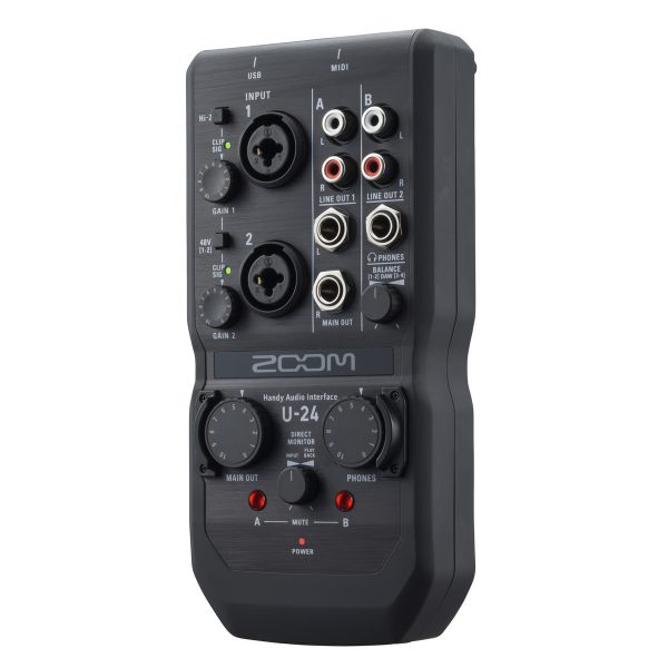 Zoom U24 USB Audio Interface