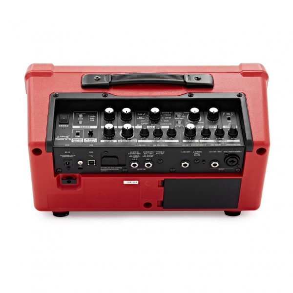Boss Cube Street 2 Battery Powered Stereo Amplifier Red