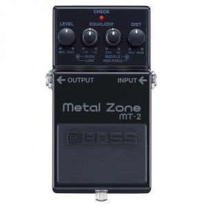 Boss MT2 3A Metal Zone Effects Pedal 30th Anniversary Limited Edition