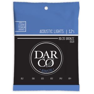 Darco D520 Acoustic Guitar Strings Light 12-54