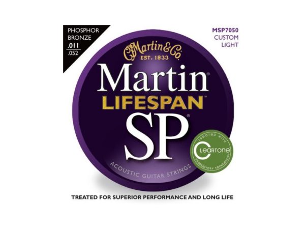 Martin MSP7050 SP Lifespan Phosphor Bronze Custom Light