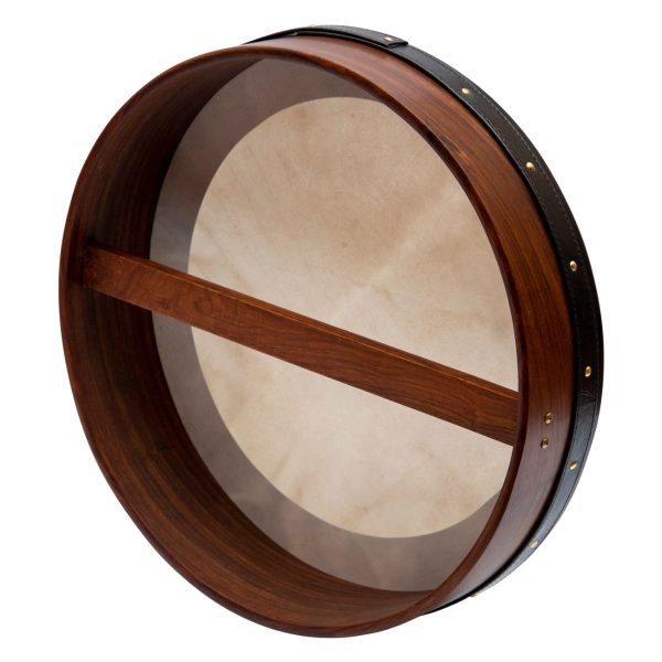 Heartland 18"x 4" Pretuned Bodhran T Bar Deep Tune Rosewood