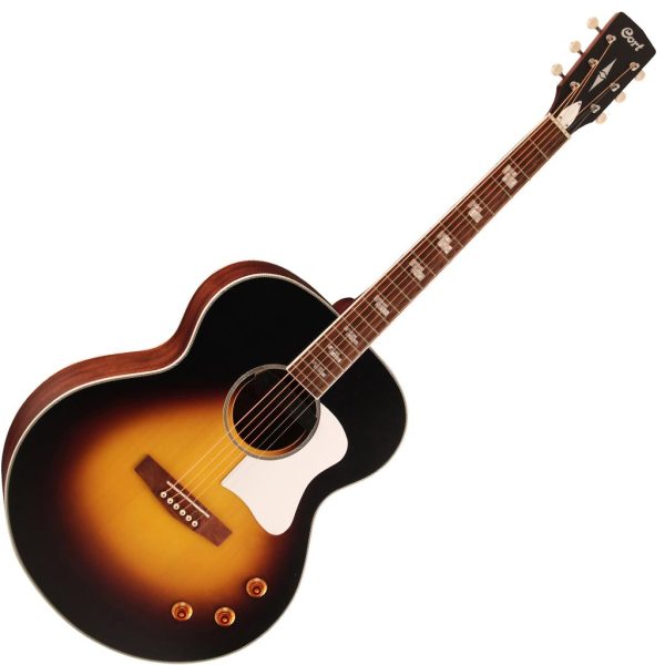 Cort CJ Retro VSM Jumbo Electro Acoustic Vintage Sunburst