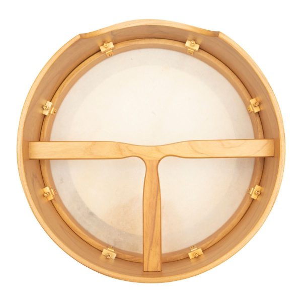 Heartland 16"x 6" Tunable Bodhran T Bar Deep Tune Mulberry