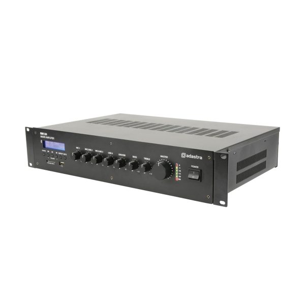 Adastra RM120 5 Channel 100V Mixer Amplifier