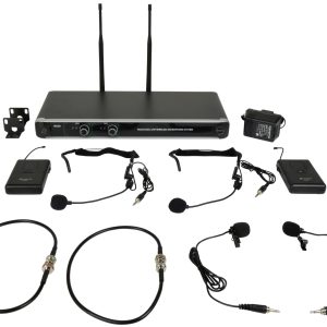 Chord NU20 NU20 Dual UHF Beltpack with Neckband & Lavalier Mic