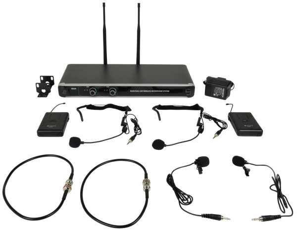 Chord NU20 NU20 Dual UHF Beltpack with Neckband & Lavalier Mic