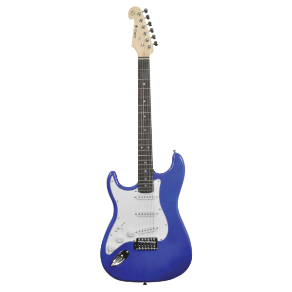 Chord CAL63 Electric Guitar Pack Metal Blue Left Handed