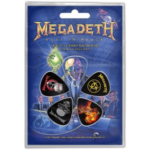 Megadeth Plectrum Pack Rust In Peace