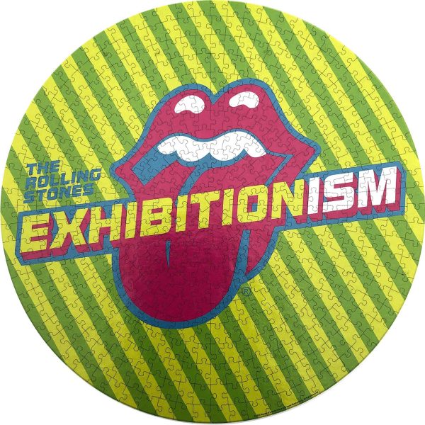 The Rolling Stones 500 Piece Puzzle Exhibitionism Round