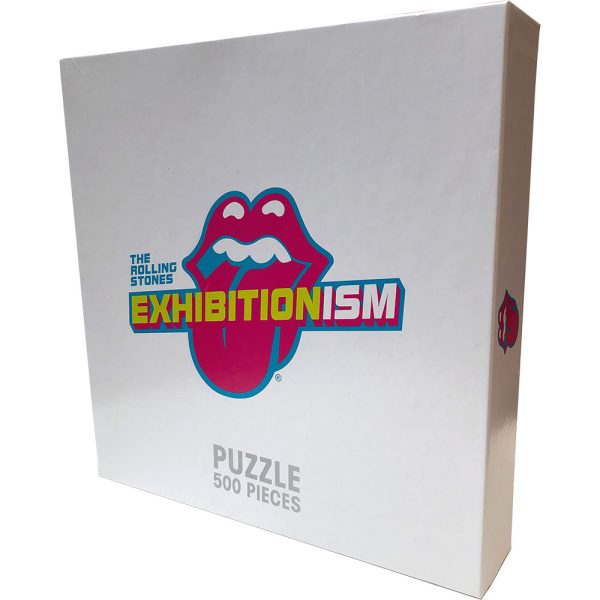The Rolling Stones 500 Piece Puzzle Exhibitionism Record Round