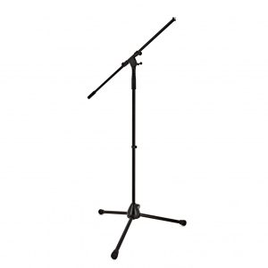 K&M 21002 Boom Microphone Stand Black