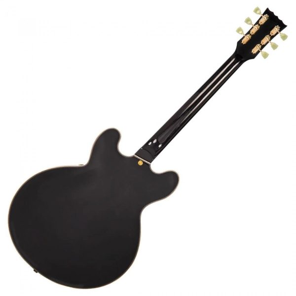 Vintage VSA500 Reissued Semi Acoustic Gloss Black