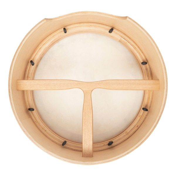 Heartland 16"x 6" Premium Tunable Bodhran Easy Tune System Ash