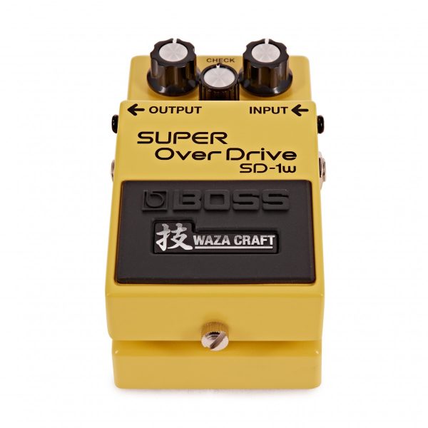 The Boss SD-1W Waza Craft Custom Super Overdrive Pedal takes on the mammoth task of attempting to refine and improve the near-perfect original SD-1 design.