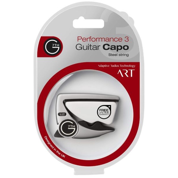 G7th Performance 3 Art Acoustic/Electric Capo Silver