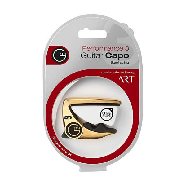 G7th Performance 3 Art Acoustic/Electric Capo Gold