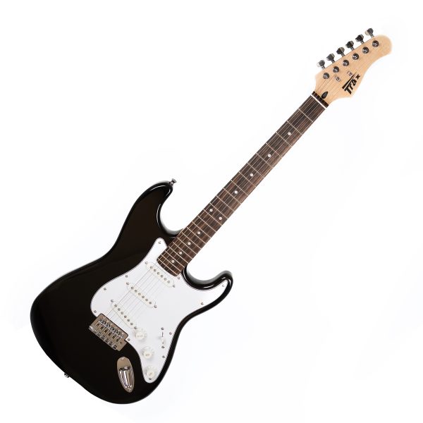 Trax ST1 Electric Guitar Black