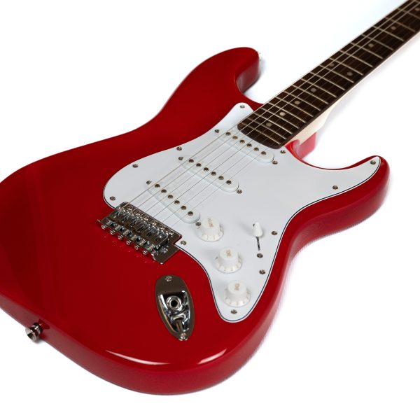 Trax ST1 Electric Guitar Red