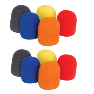 Trax Dynamic Microphone Windshield Colours 10 Pack