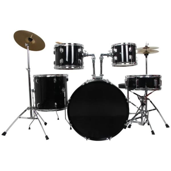 Trax TDK1 5 Piece Starter Drum Kit Black