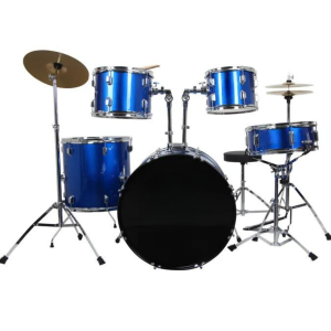 Trax TDK1 5 Piece Starter Drum Kit Blue
