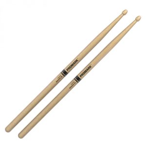 Promark Rebound 2B Hickory Drumsticks Acorn Wood Tip