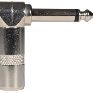 QTX 6.3mm Mono Right Angled Jack Plug