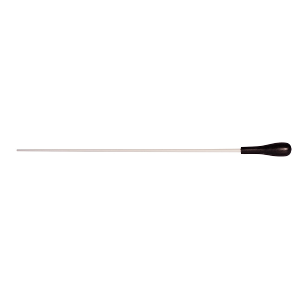 Montford Conductor Baton 16" White Lacquer ABS Taper