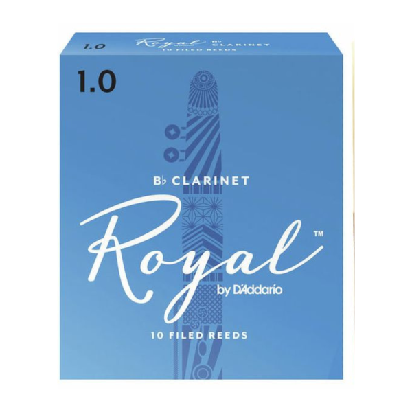 Royal Bb Clarinet Reeds Strength 1 10 Pack