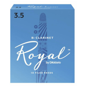 Royal Bb Clarinet Reeds Strength 3.5 10 Pack